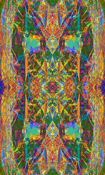 抽象印花华亿平台图片