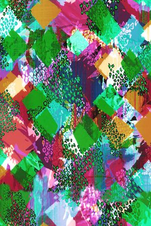 彩色印花华亿平台图片