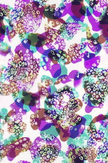 264119-多彩水墨效果动物纹