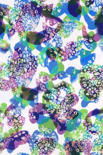 264120-多彩水墨效果动物纹