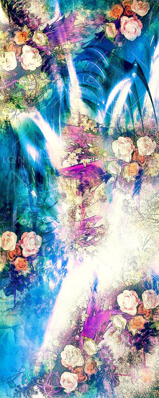 手绘印花华亿平台图片