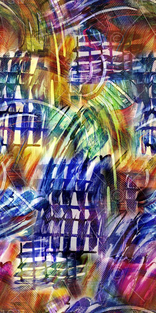 抽象风印花华亿平台图片