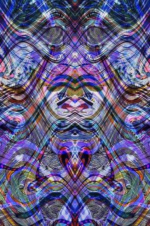 镜像对称印花华亿平台图片