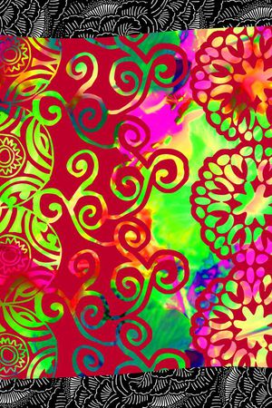 民族风印花华亿平台图片