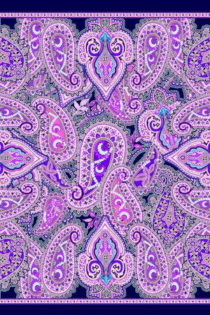 佩斯利涡旋纹印花华亿平台图片