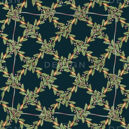 植物印花华亿平台图片