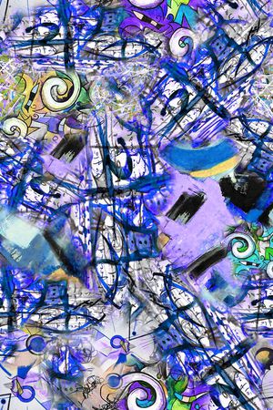 抽象印花华亿平台图片