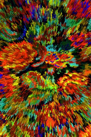 放射印花华亿平台图片