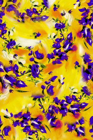 手绘印花华亿平台图片