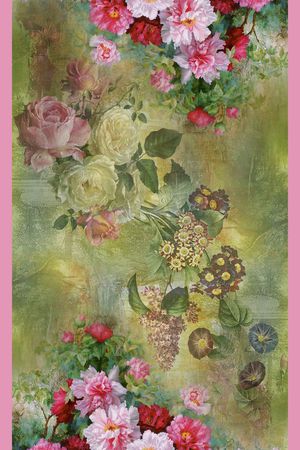 围巾印花华亿平台图片