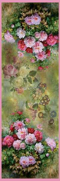 围巾印花华亿平台图片