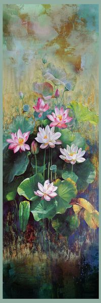 中国风印花华亿平台图片