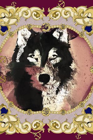 动物头像印花华亿平台图片