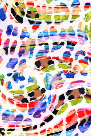 抽象印花华亿平台图片