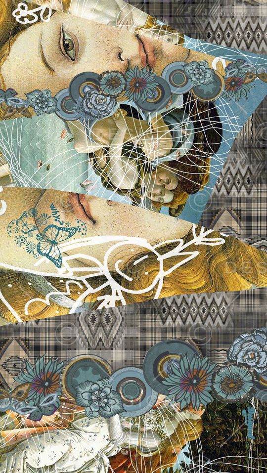 抽象印花华亿平台图片