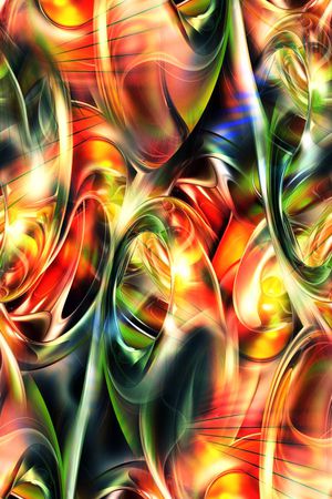 抽象印花华亿平台图片