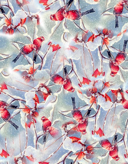 雪景印花华亿平台图片