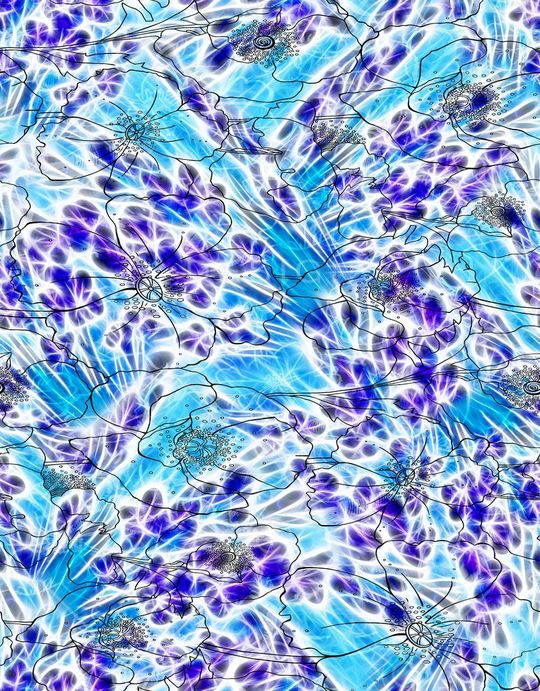 抽象印花华亿平台图片