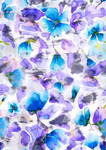 265087-清新水彩花卉花朵组合（手绘）