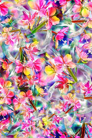 彩色印花华亿平台图片