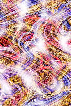 线条弯曲错觉印花华亿平台图片