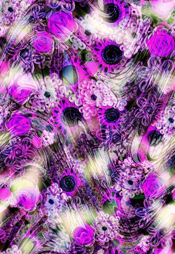 265156-多彩编织花卉花朵组合