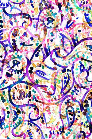 佩斯利涡旋纹印花华亿平台图片