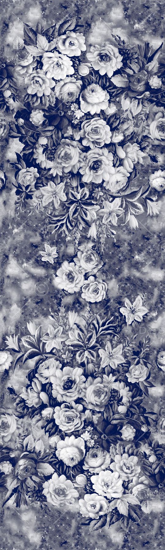 黑白印花华亿平台图片