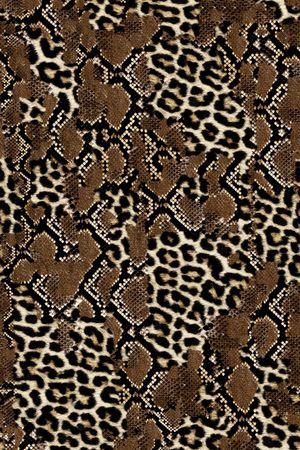 豹纹印花华亿平台图片