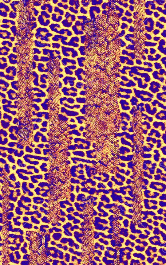 豹纹印花华亿平台图片