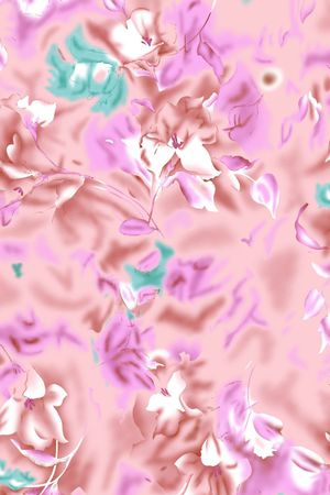 水粉印花华亿平台图片