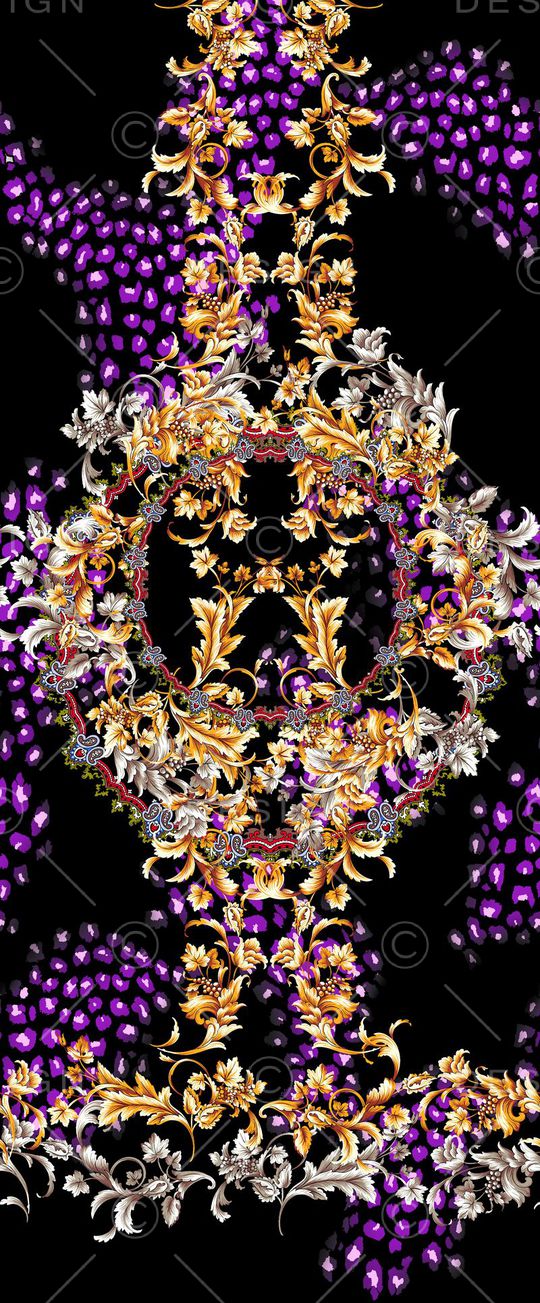 复古印花华亿平台图片