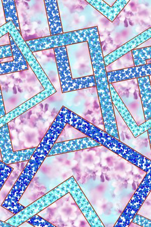 方块印花华亿平台图片