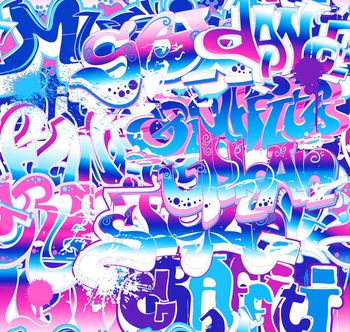 265822-渐变字体涂鸦1