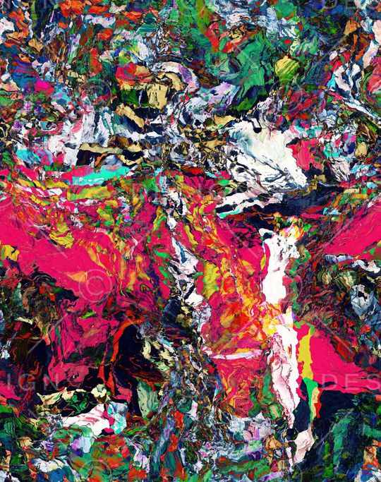 抽象印花华亿平台图片