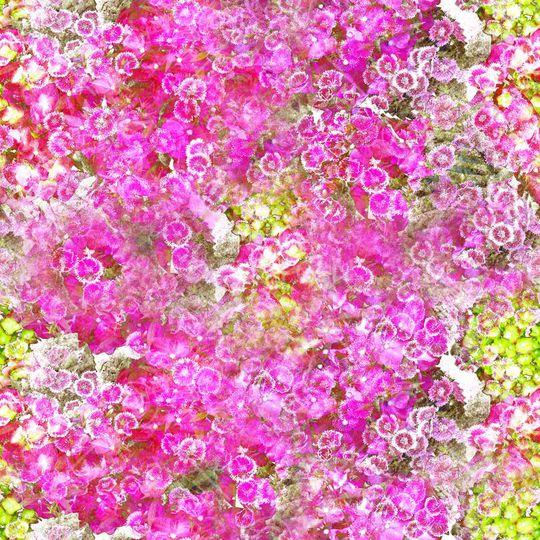 满底花卉印花华亿平台图片