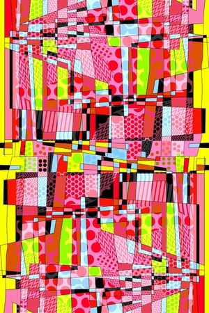 抽象印花华亿平台图片