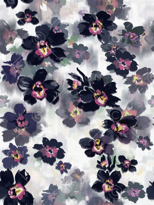 水彩印花华亿平台图片