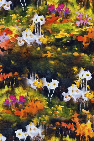 水彩印花华亿平台图片