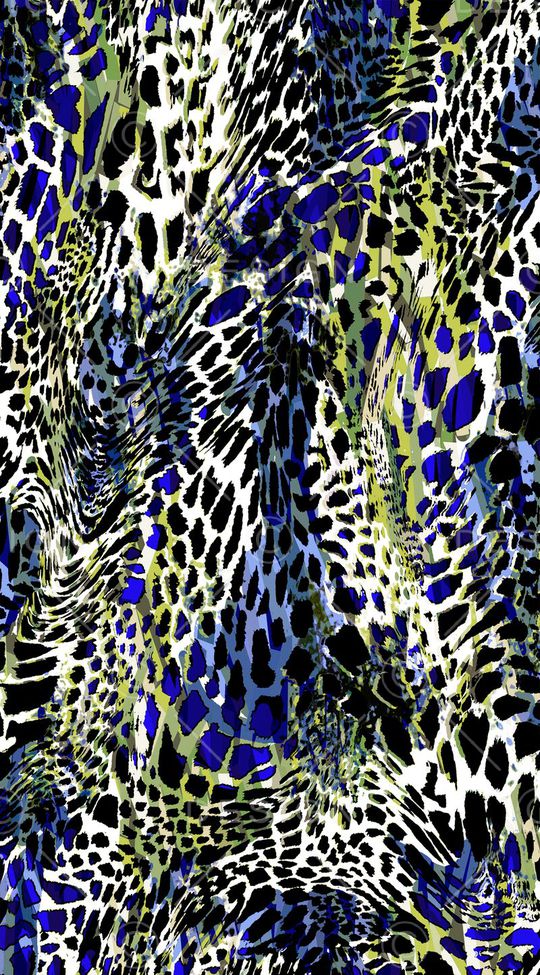 动物纹印花华亿平台图片