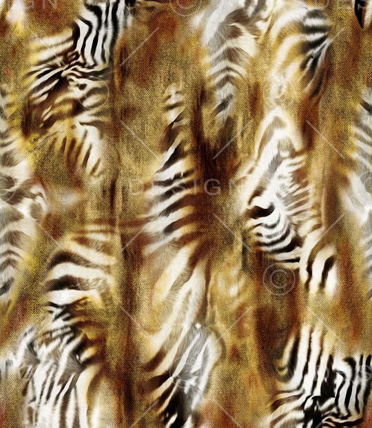 斑马纹印花华亿平台图片