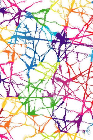 肌理交织条纹印花华亿平台图片