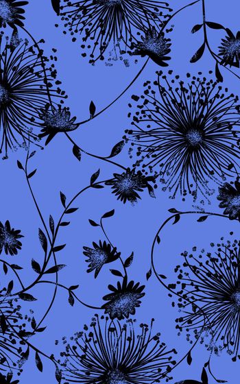 266105-青花瓷系印花