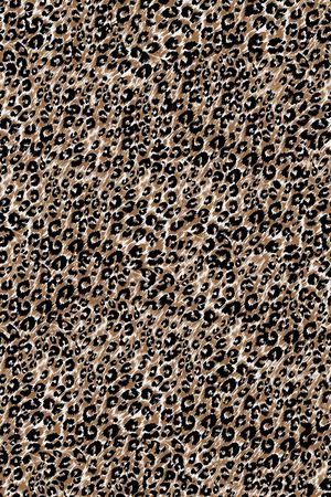 豹纹印花华亿平台图片