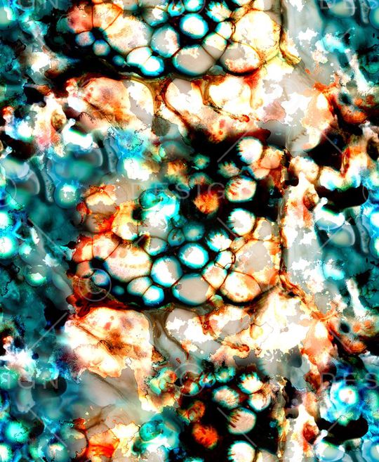 抽象印花华亿平台图片