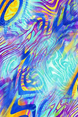 动物纹印花华亿平台图片