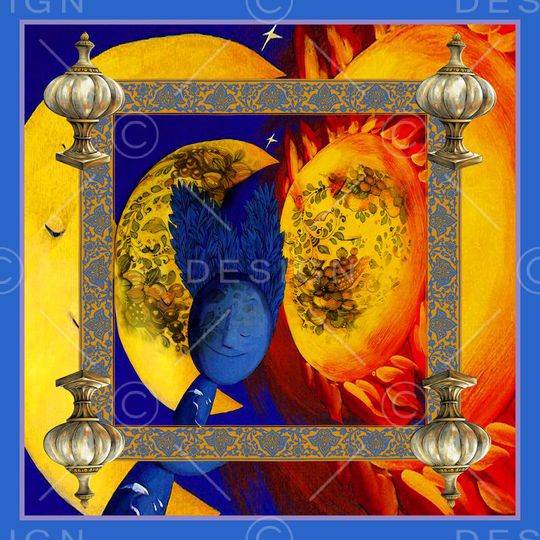 方巾印花华亿平台图片