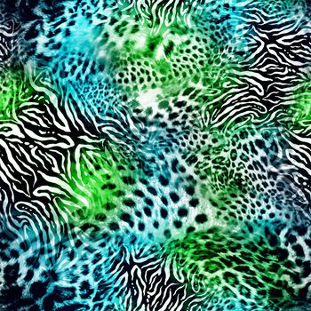 269266-动物纹 幻彩 经典