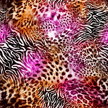 269268-动物纹 幻彩 经典