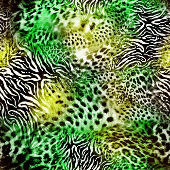 269270-动物纹 幻彩 经典